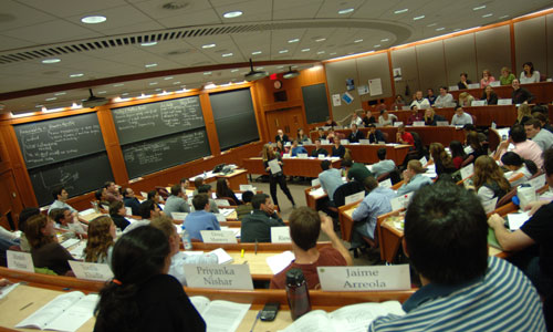 Harvard University Classroom