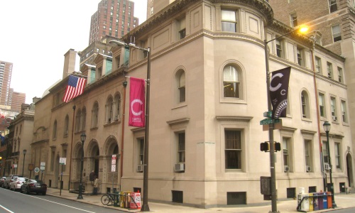 Curtis Institute of Music is housed in three adjoined Philadelphia mansions.